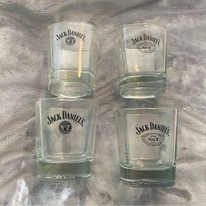 Jack Daniels set of 4 Glasses